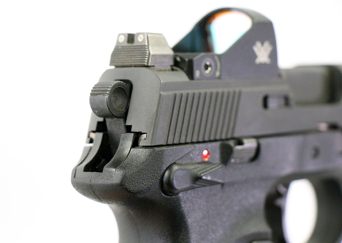 FN FNX Tactical 45 ACP Pistol Used in Good Condition with Case Vortex