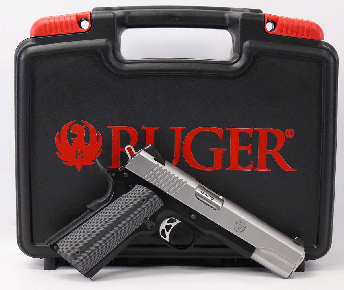 Ruger SR1911 Stainless 45 ACP Pistol Used in Good Condition with Box