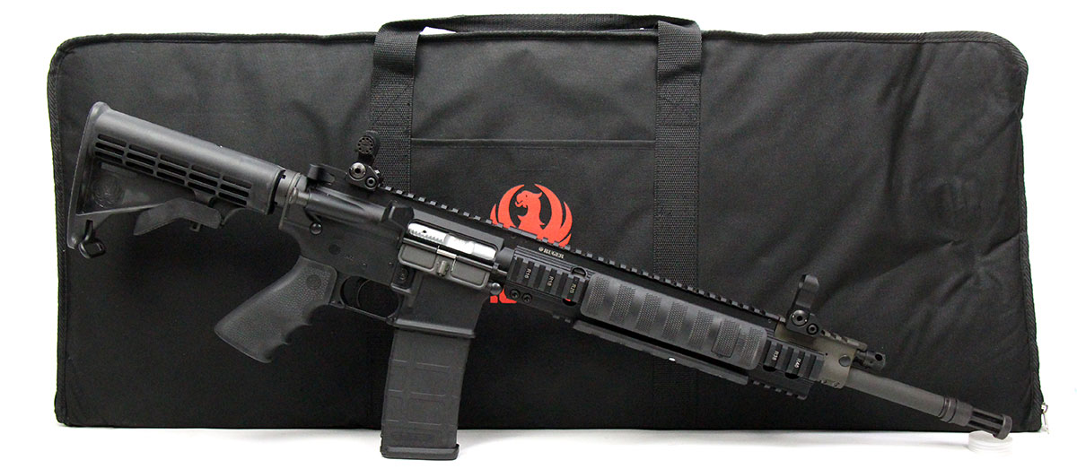 Ruger SR-556 5.56 NATO AR-15 Rifle - Used in Good Condition with Box *Gas Piston* Ruger SR-556 5.56 NATO AR-15 Rifle - Used in Good Condition with Box *Gas Piston*