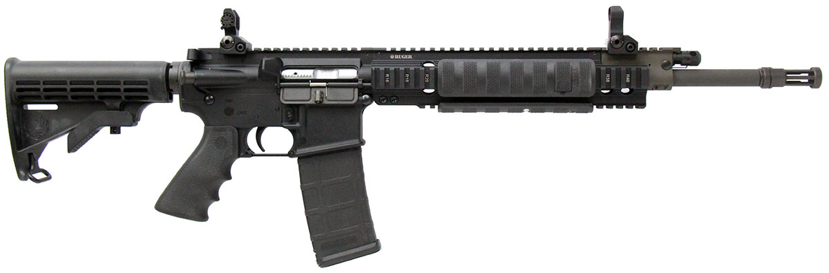 Ruger SR-556 5.56 NATO AR-15 Rifle - Used in Good Condition with Box *Gas Piston* Ruger SR-556 5.56 NATO AR-15 Rifle - Used in Good Condition with Box *Gas Piston*