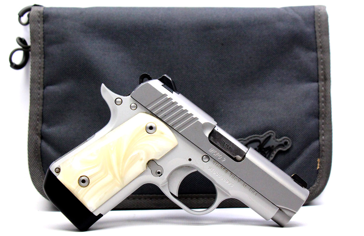 Kimber Micro 9 Stainless 9mm Pistol - Used in Good Condition with Case Kimber Micro 9 Stainless 9mm Pistol - Used in Good Condition with Case
