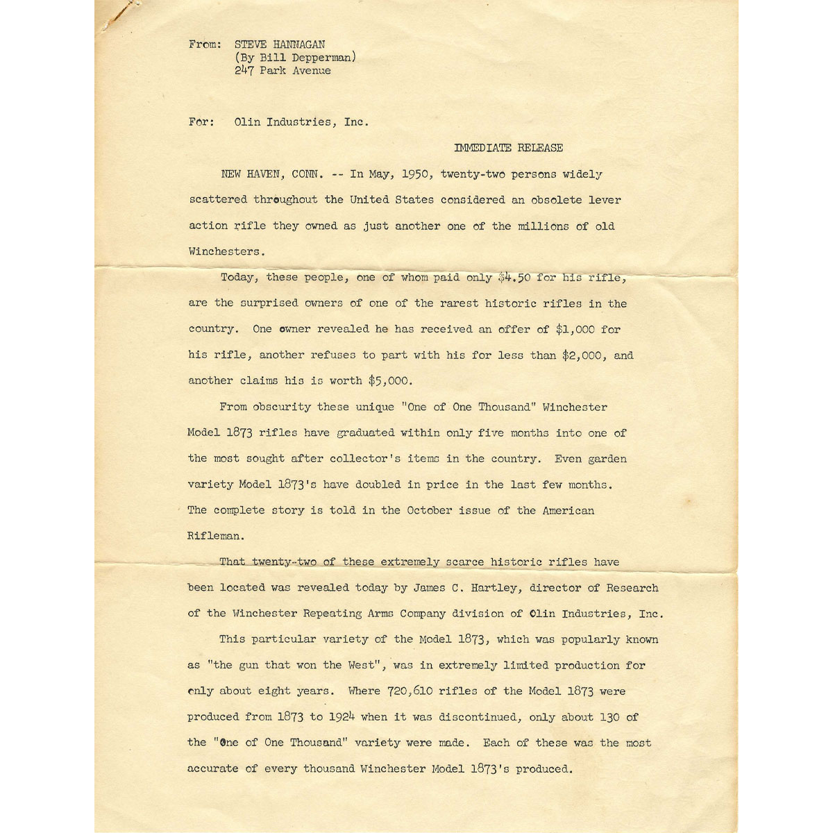 Winchester 1873 Factory Deluxe 44-40 WCF Rifle - Collectible *1878 DOM* Winchester 1873 Factory Deluxe 44-40 WCF Rifle - Collectible *1878 DOM*