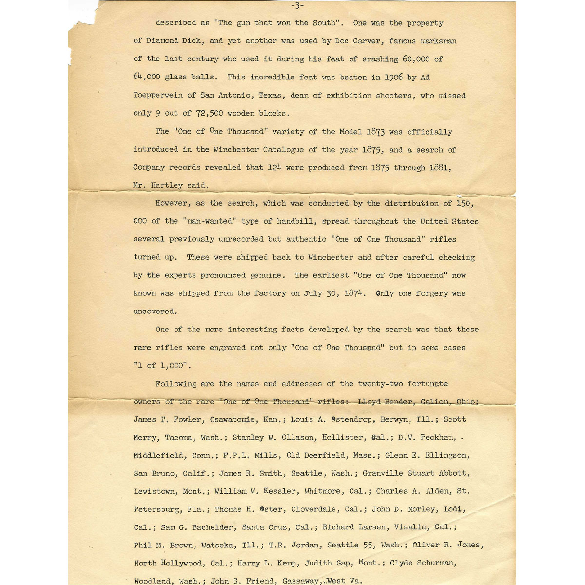 Winchester 1873 Factory Deluxe 44-40 WCF Rifle - Collectible *1878 DOM* Winchester 1873 Factory Deluxe 44-40 WCF Rifle - Collectible *1878 DOM*