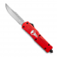 CobraTec Large FS-3 OTF Red Punisher Drop Point Automatic Knife