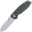 CRKT 2495GR Squid XM Stonewash Button Lock Folding Knife