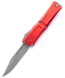 Microtech Combat Troodon Gen III Bowie Apocalyptic Standard Red OTF Knife