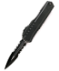 Microtech Cypher II D/E Partially Serrated OTF Knife