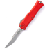 Microtech Hera II Mini S/E Partially Serrate OTF Knife Red