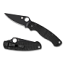 Spyderco Para Military 2 G10  Salt Black Folding Knife Plain Edge