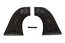 Colt SAA Black Checkered Eagle And Shield Grips - Collectible Grips