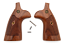 Smith & Wesson Factory Original N Frame Square Butt Wood Diamond Grips - Vintage Grips