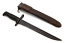 WW2 Springfield Armory M1905 M1 Bayonet With Rare Leather Scabbard - Vintage Bayonet