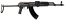 ITM Arms Underfolding AK-47 7.62x39 Rifle - Used in Good Condition