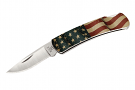 Buck Gent American Flag Folding Knife