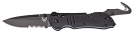 Benchmade 917SBK Tactical Triage Black Serrated Folding Knife