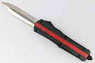 CobraTec Large FS-X Thin Red Line OTF Dagger Point Automatic Knife CobraTec Large FS-X Thin Red Line OTF Dagger Point Automatic Knife