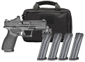 FIRSTLINE Springfield Armory Echelon 4.0FC Gear 9mm 4" Barrel Pistol - Gear Up 2026 Package - Includes 4 Magazines, Red Dot Sight, and Range Bag - Law Enforcement, First Responders & Military