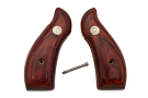 Smith & Wesson Factory Original K or L Frame Round Butt Rosewood Grips - Vintage Grips Smith & Wesson Factory Original K or L Frame Round Butt Rosewood Grips - Vintage Grips