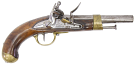 French Napoleonic Model AN XIII Flintlock Cavalry 69 Caliber Pistol St. Etienne Arsenal - Collectible *1812-1813 DOM* French Napoleonic Model AN XIII Flintlock Cavalry 69 Caliber Pistol St. Etienne Arsenal - Collectible *1812-1813 DOM*