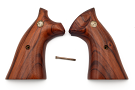 Smith & Wesson Factory Original K or L Frame Square Butt Smooth Wood presentation Grips - Vintage Grips Smith & Wesson Factory Original K or L Frame Square Butt Smooth Wood presentation Grips - Vintage Grips