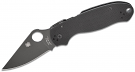 Spyderco C223GPBK Paramilitary 3 Black Compression Lock Folding Knife Spyderco C223GPBK Paramilitary 3 Black Compression Lock Folding Knife