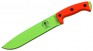 ESEE Junglas Venom Green Orange Fixed Blade Knife ESEE Junglas Venom Green Orange Fixed Blade Knife