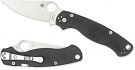 Spyderco C81GP2 Paramilitary 2 Folding Knife - Black G10