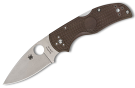 Spyderco C41PBBK5 Native 5 Folding Knife Plain Edge, Brown Spyderco C41PBBK5 Native 5 Folding Knife Plain Edge, Brown