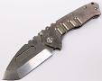 Medford Prae T S45VN Tumbled Tanto NP3 Breaker Folding Knife