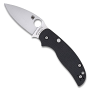 Spyderco C123CFBCLP Sage 6 Button Compression Lock Folding Knife Spyderco C123CFBCLP Sage 6 Button Compression Lock Folding Knife