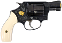 Smith & Wesson Model 36-10 Texas Hold 'Em 38 Special Revolver - Collectible with Display Case