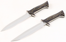 Fred Carter Fighter Fixed Blade Knives - Set of Two