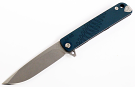 Medford M-48 S45VN Tumbled Blue Folding Knife 