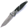 Microtech SOCOM Elite S/E Auto Apocalyptic Partial Serrated Weathered Metal Auto Folder Knife