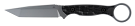Toor Knives Serpent T Fixed Blade Knife - Phantom Grey
