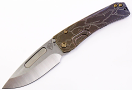 Medford Slim Midi S45VN DP Lightning Fade Folding Knife 