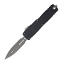 Microtech UTX-85 GEN IV S/E Standard OTF Knife Stonewash - Black 