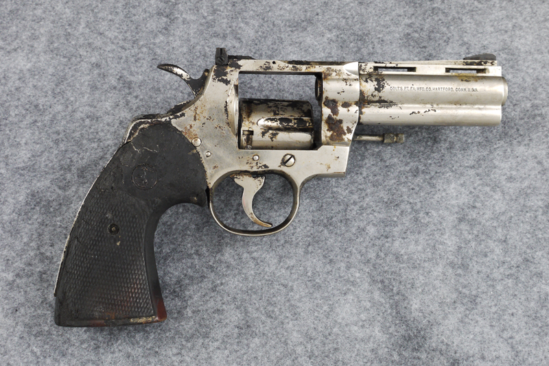 Fire Damaged Colt Python