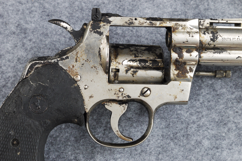 Fire Damaged Colt Python