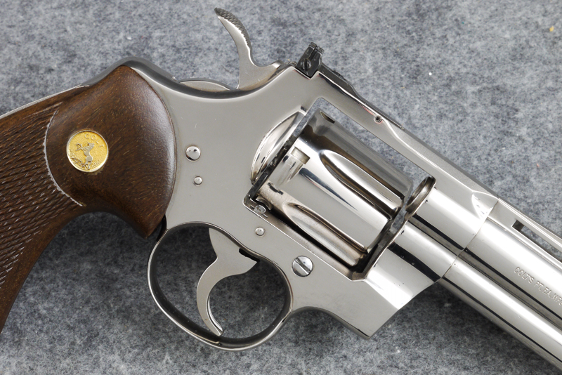 Fire Damaged Colt Python after Restoration