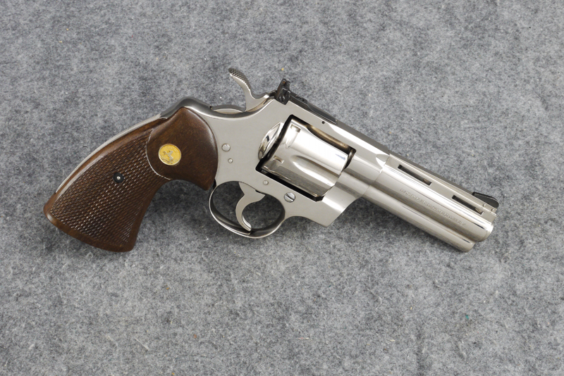 Fire Damaged Colt Python after Restoration