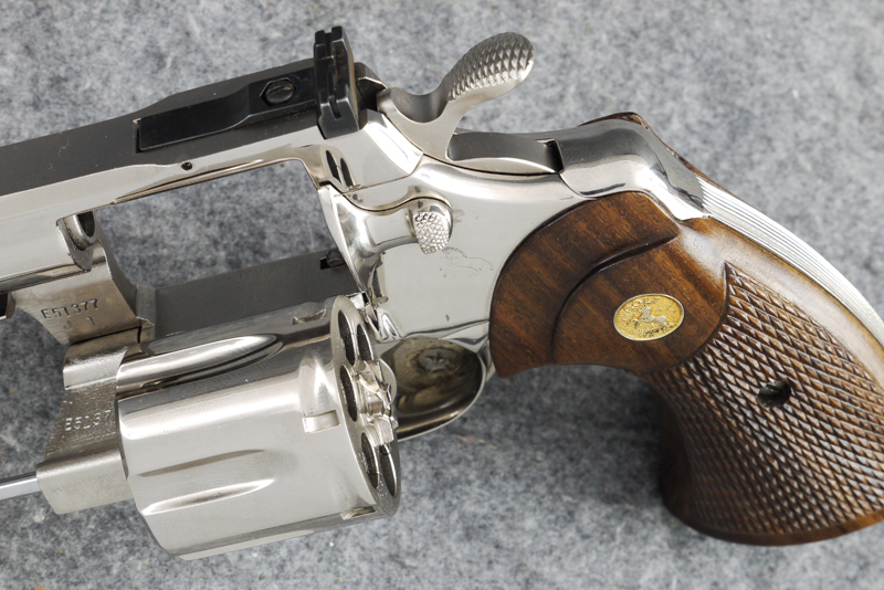 Fire Damaged Colt Python after Restoration