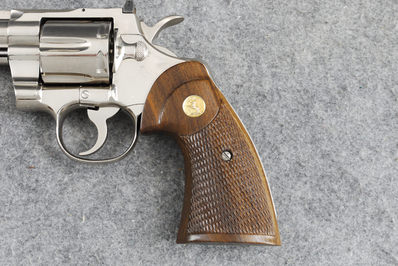 Fire Damaged Colt Python after Restoration