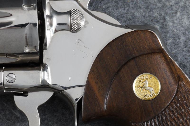 Fire Damaged Colt Python after Restoration