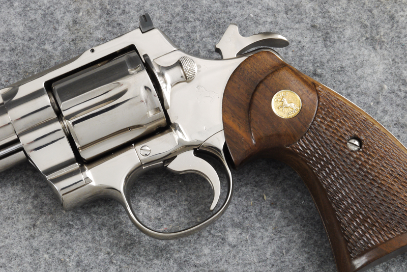 Fire Damaged Colt Python after Restoration